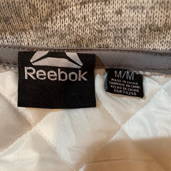 Reebok new zip up quilter and knit jacket - Picture 4 of 6